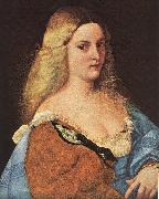 TIZIANO Vecellio Violante (La Bella Gatta) ar oil painting reproduction